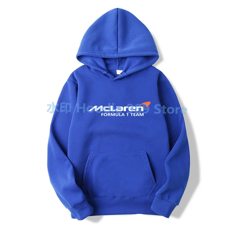 

2022 Formula one Mclaren team Lando Norris Fans Men/Women Casual Hoodies Sweatshirt Fleece Cotton Tracksuit Sports Sweatshirt