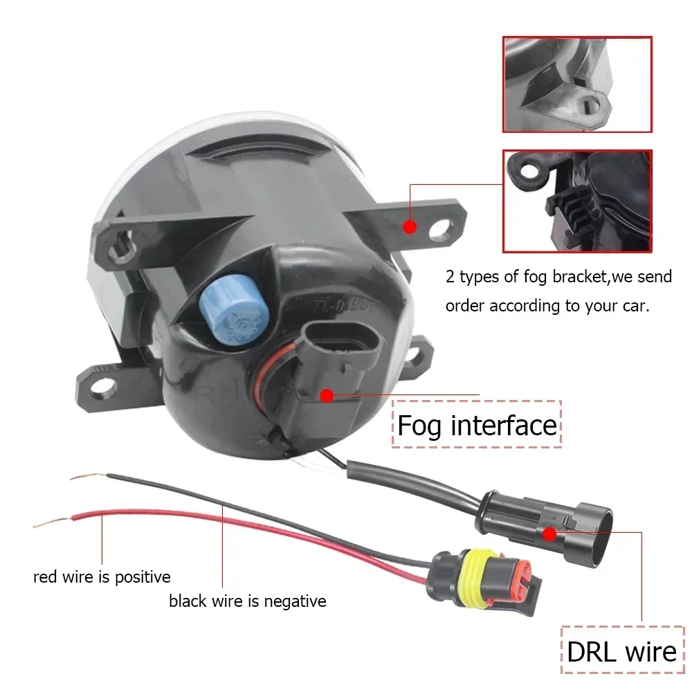Обновление светодиодных противотуманных фар Angel Eyes DRL Ring для Honda Civic Si FB6 2013 2014 2015