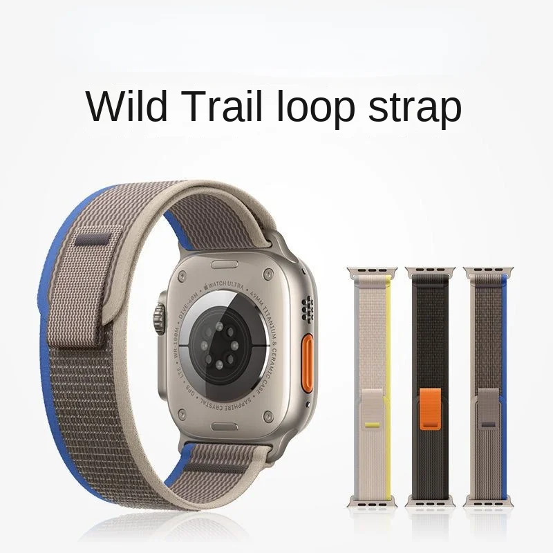 

For the new Apple Watch Ultra8 Wild Trail Ioop Nylon Watchband WATCHS 7 6 5 SE