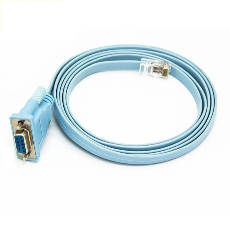 

1.5M USB Console Cable RJ45 Cat5 Ethernet To Rs232 DB9 COM Port Serial Female Rollover Routers Network Adapter Cable