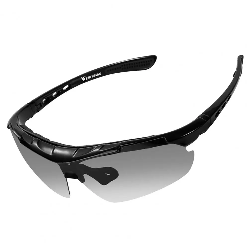 

WEST BIKING Cycling Sunglasses Photochromic Polarized Windproof Anti-Ultraviolet MTB Bike Fishing Hiking Riding Eyewear