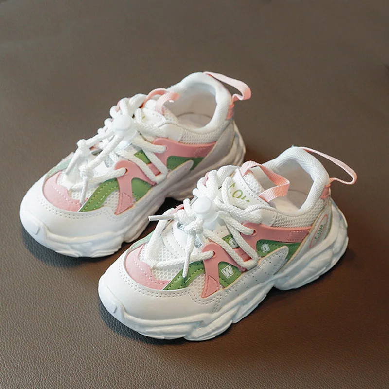 Детские кроссовки для девочек и мальчиков повседневная обувь детские яркие