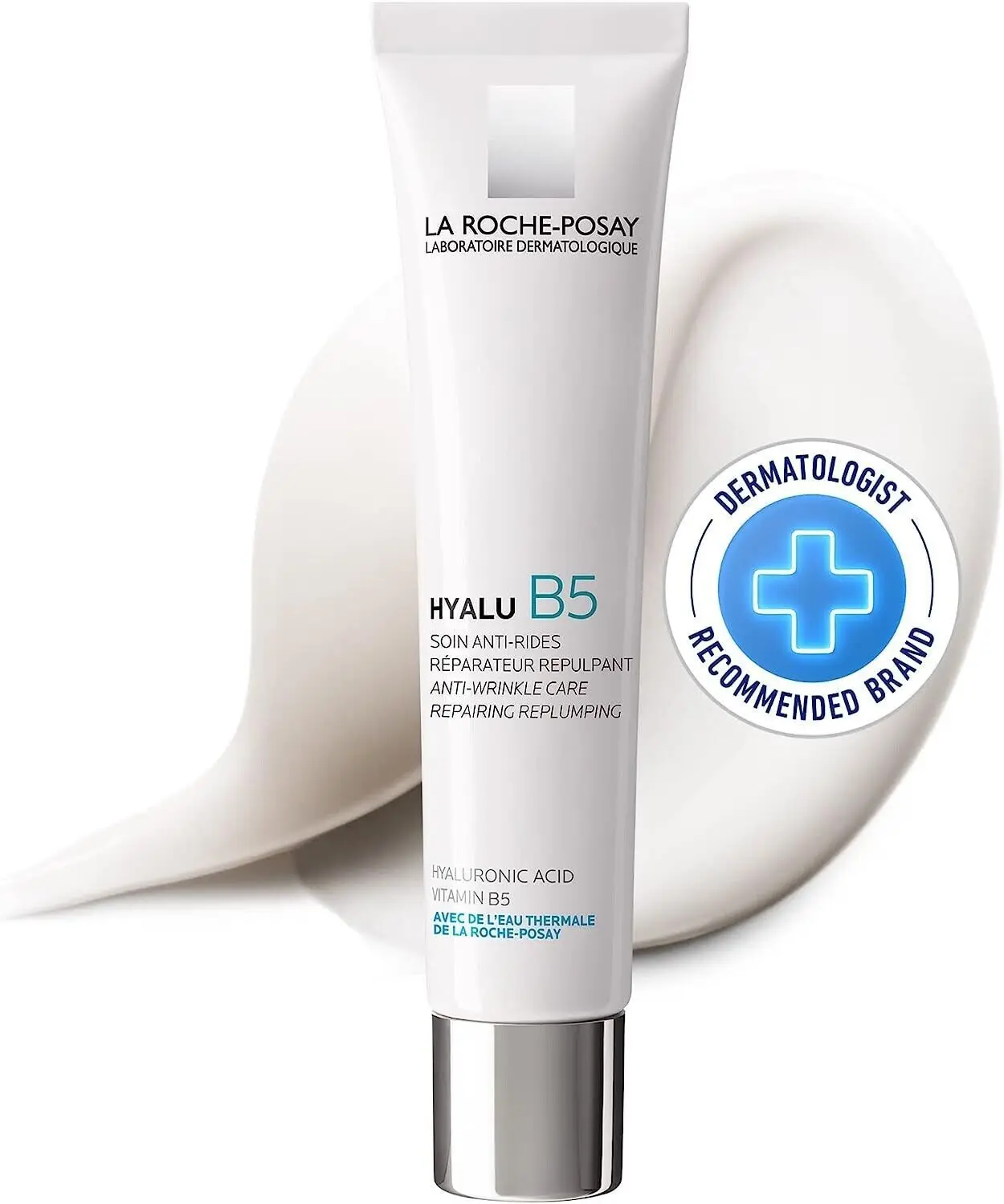 

La Roche-Posay Hyalu B5 Soin Anti Rides Serum Anti-aging Anti-wrinkle Skin Care Hyaluronic Acid And B5 Moisturizing Cream 40ml
