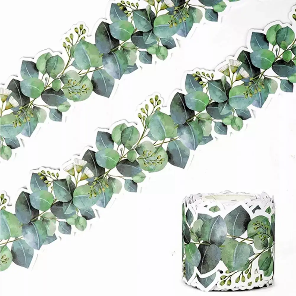 

Износостойкая наклейка на доску объявлений с эвкалиптом зеленого цвета