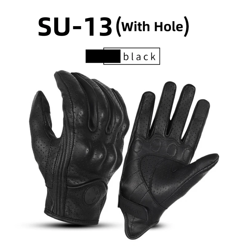 

Кожаные мотоциклетные перчатки в стиле ретро, мотоперчатки с защитой от падения, классические розовые/желтые/черные кожаные дышащие летние перчатки