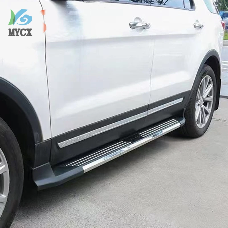 Для Ford Explorer 2016 2017 2018 2019 2020 автоматические подножки боковые педали высокое
