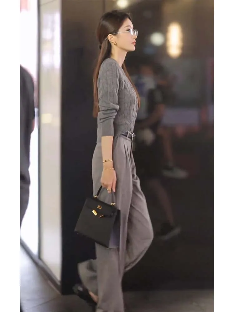 Одежда для ранней осени полный комплект система соли жареная уличная мода