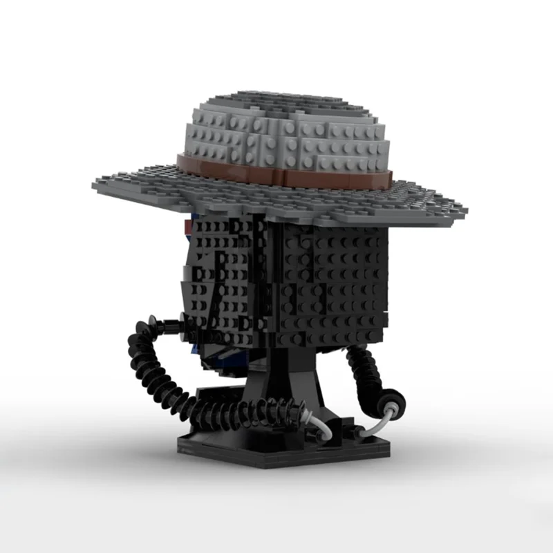Фото Конструктор MOC Cad Bane Helmet Collection (598 деталей) — модель звездолета для сборки, архитектурный конструктор, идея для детей, подарки на Рождество, игрушки №3