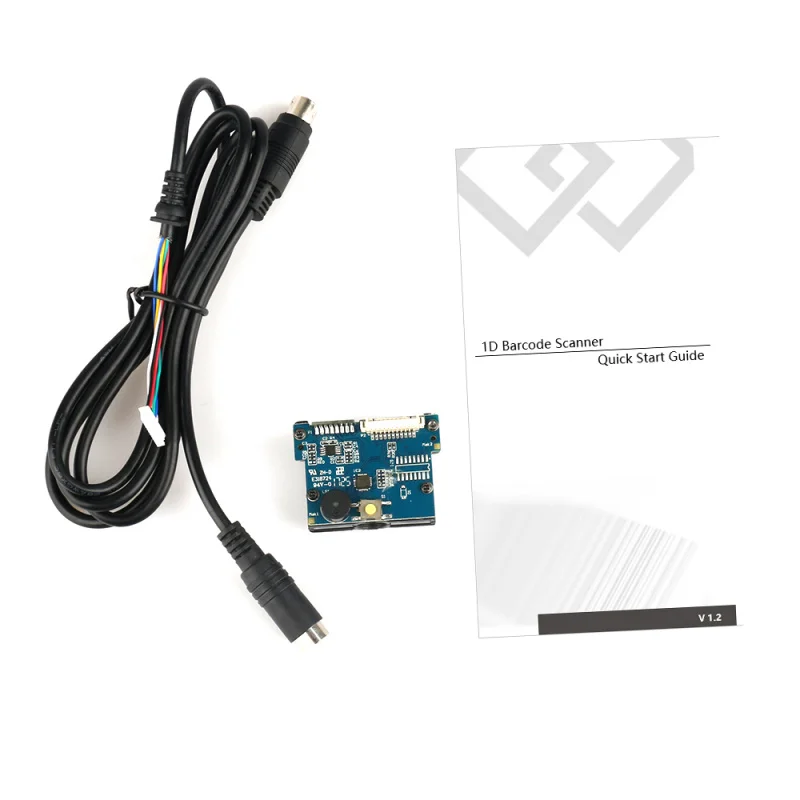 1D модуль сканера штрих-кода встроенный двигатель CCD фиксированный считывания для