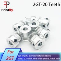 1pc gt2 timing pulley cnc 2gt 20 teeth bore 456 358mm synchronous wheels gear part for width 610mm 3d printers