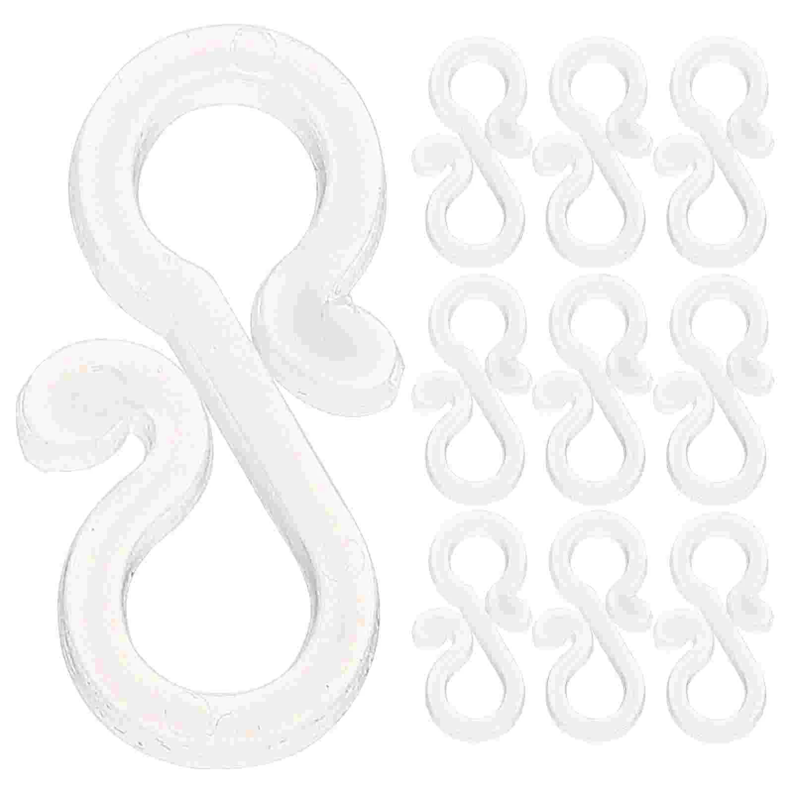 

100pcs Replacement Reusable Christmas Hangers For Outside Gutter Clips Christmas Clips