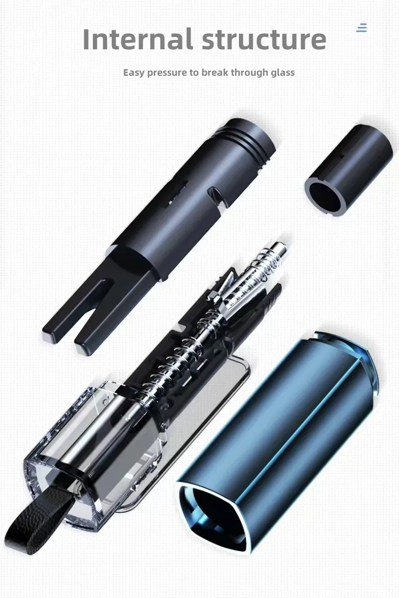 Автомобильный аварийный молоток инструмент для разбивания окна резак ремня