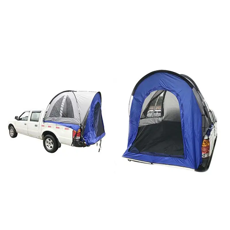 

Кровать для грузовика, палатки для пикапа, телескопическая короткая кровать 5-6,5 футов для 2 человек, двухслойная короткая/Обычная кровать PU2000 на 5-футов