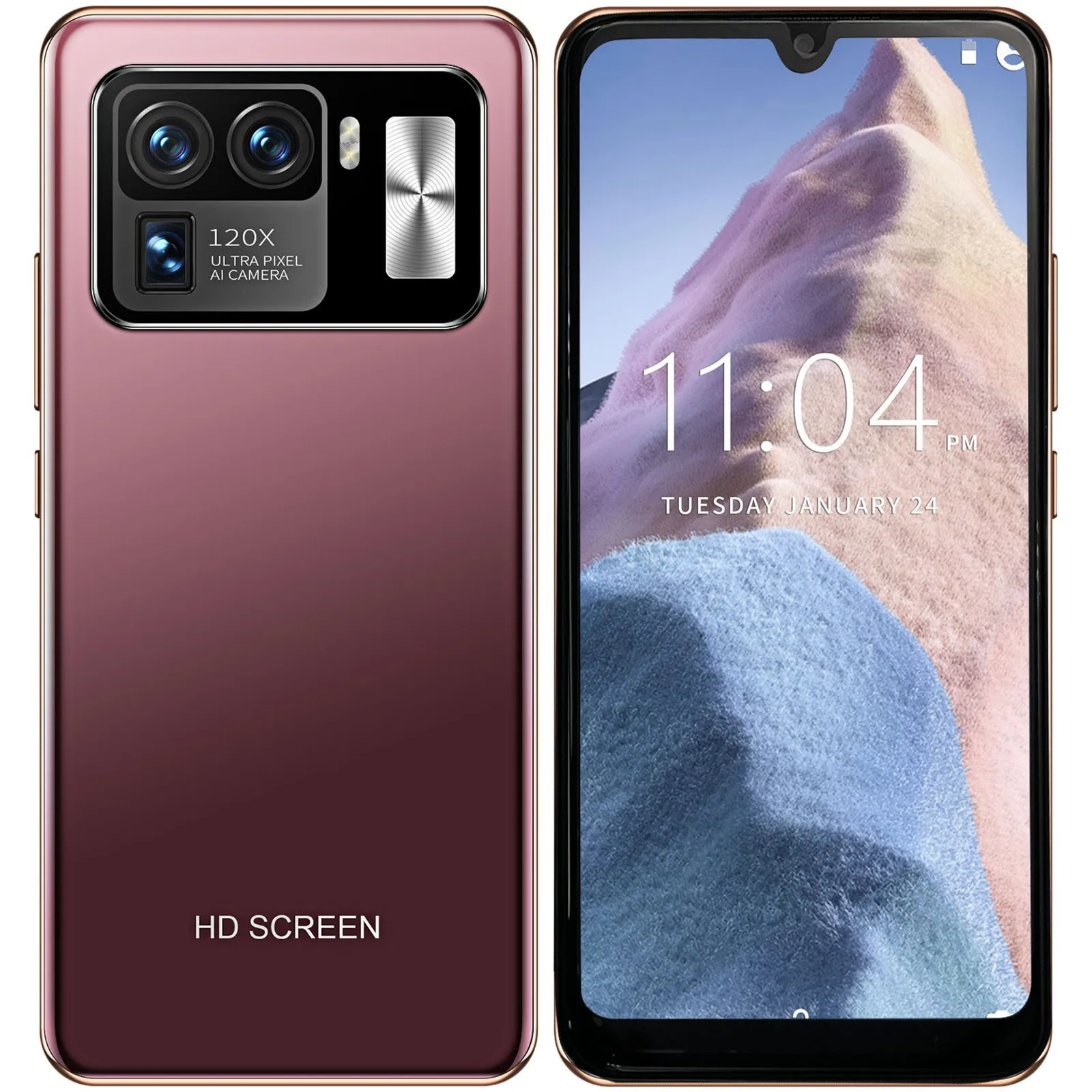 Новинка 2022 недорогие многофункциональные смартфоны Android смартфон с большим