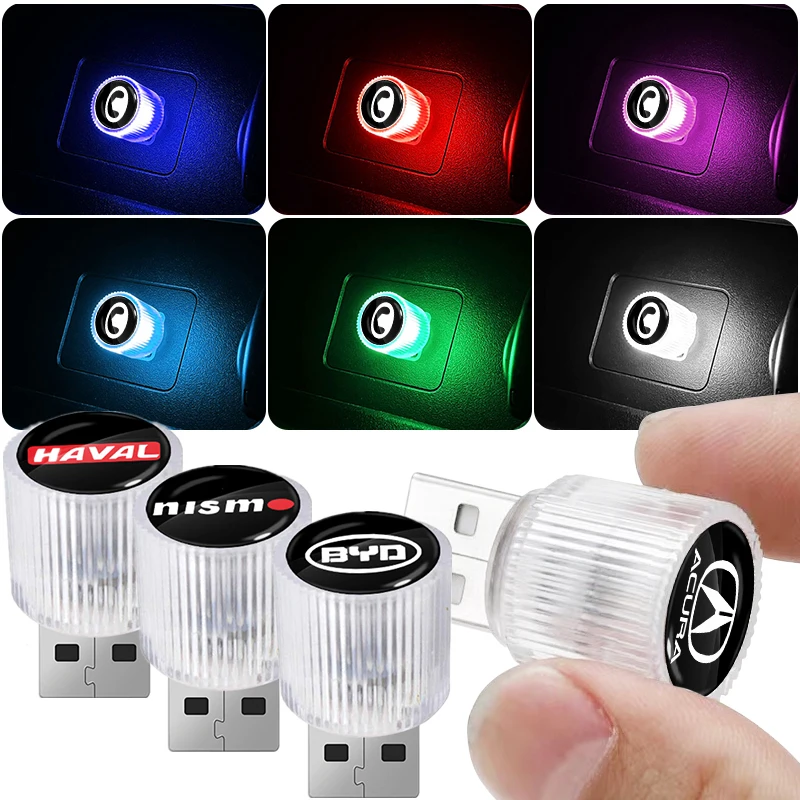 

Car Interior Atmosphere Light USB Portable Lamp for Volvo XC90 XC60 XC40 V40 V50 V60 S40 S50 S60 S70 S80 S90 240 C70 Vnl Truck