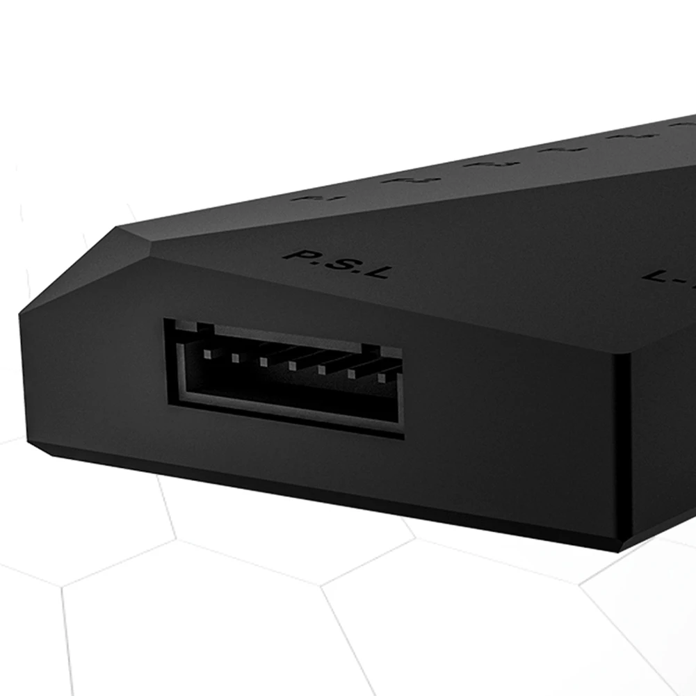 Контроллер вентилятора ARGB Hub PWM устройство для охлаждения домашних компьютеров 8