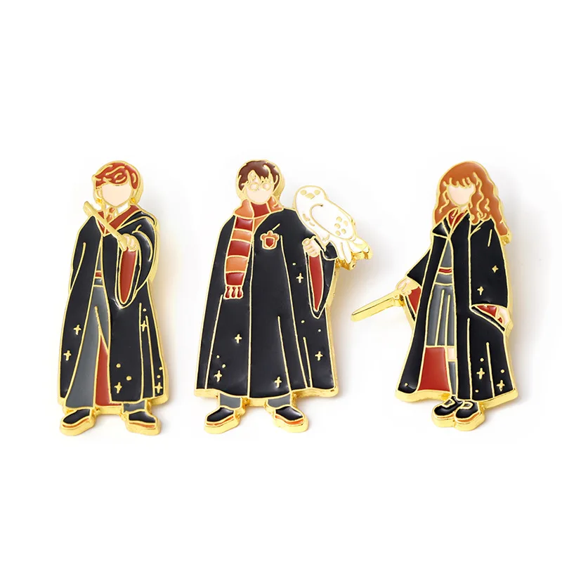 

Cute Magician Women's Brooch Lapel Pins Backpack Enamel Pin Brooches for Clothing Briefcase Badges Decorative Accessories Gifts