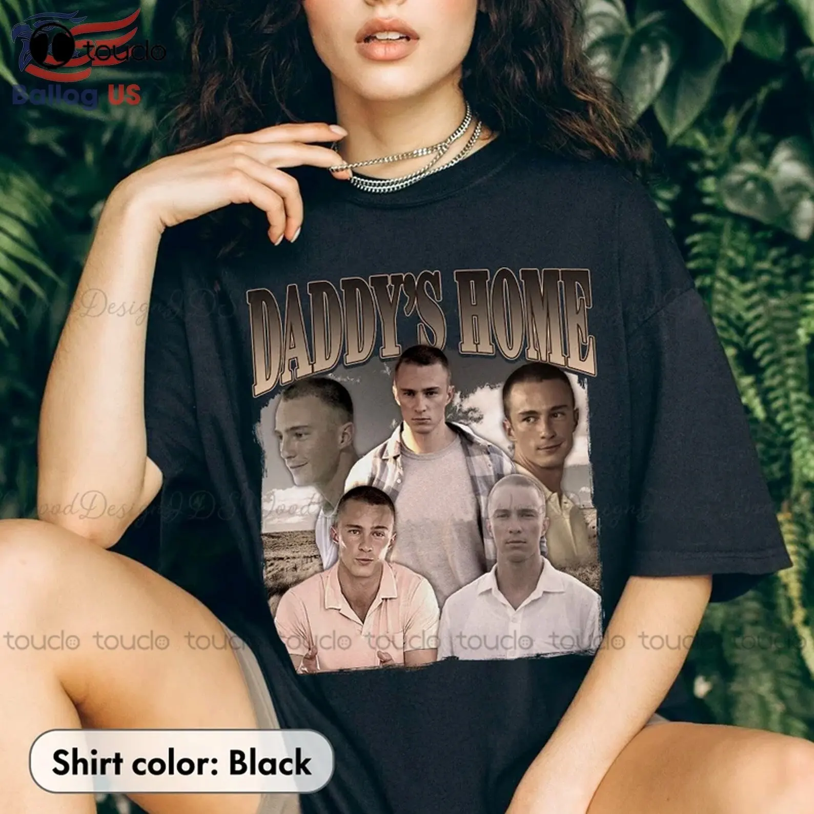 Daddys Home Rafe Cameron Shirt Drew Starkey T-Shirt Mens Big And Tall Shirts Custom Aldult Teen Digital Printing Tee Shirts