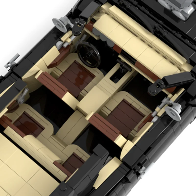 Конструктор MOC 1970 Tang скоростной автомобиль набор блоков страстный король