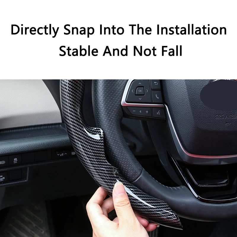 QHCP усилитель руля замша углеродного волокна шаблон для Toyota Harrier Venza RAV4 Highlander Kluger