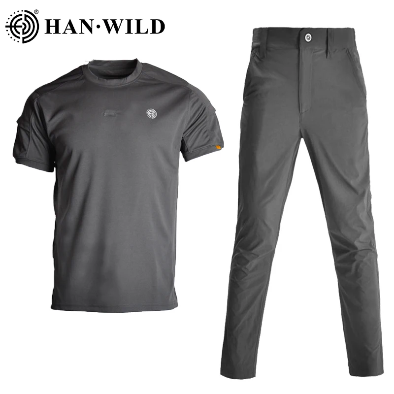 

Men Solid Casual Suit Military Uniform Army Combat T-shirt Tactical Multicam Pants Tops Paintball Shirt Hunting Camping Clothes