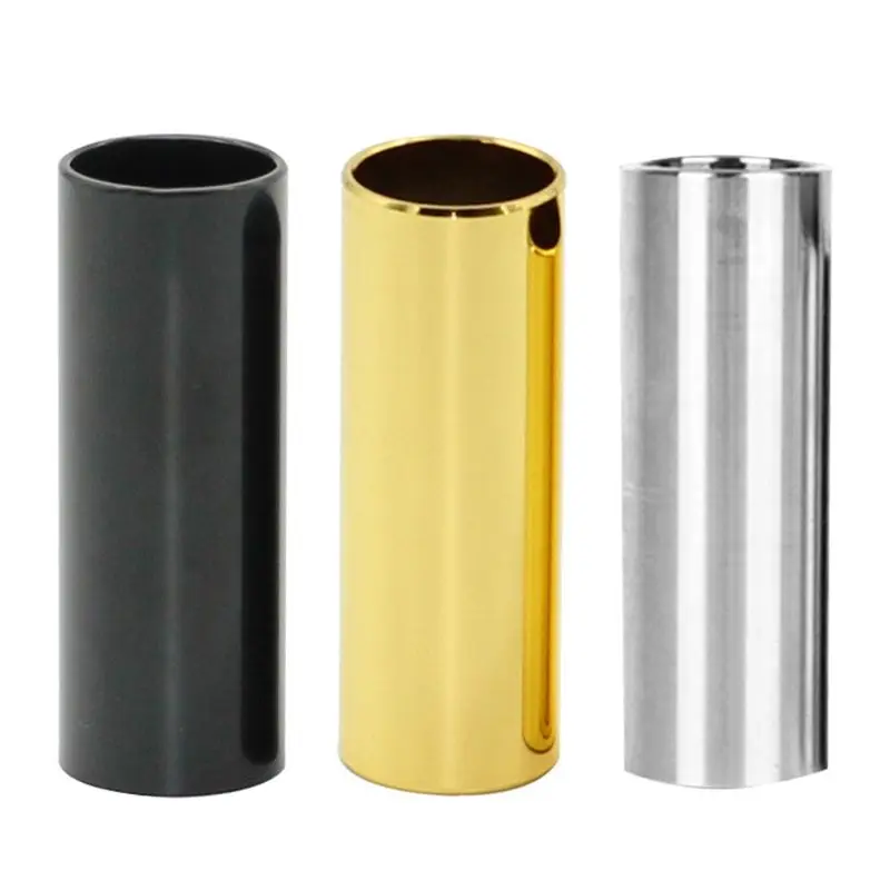 

Guitar Slide, Stainless Steel Guitar Bass Slides Cylinder Tube Guitar Tone Bar Replacement for Electric Guitar, Ukulele