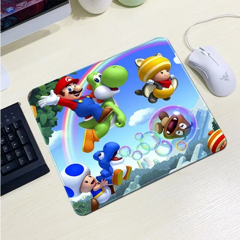 Коврик для мыши Супер Марио с героями мультфильмов аниме игры офиса учебы