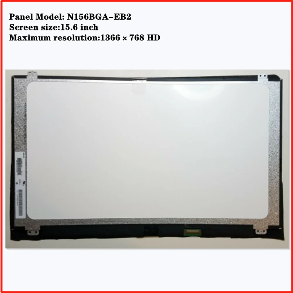 15.6 inch Laptop Screen HD LED LCD Display Screen Panel 1366×768 30pins N156BGA-EB2