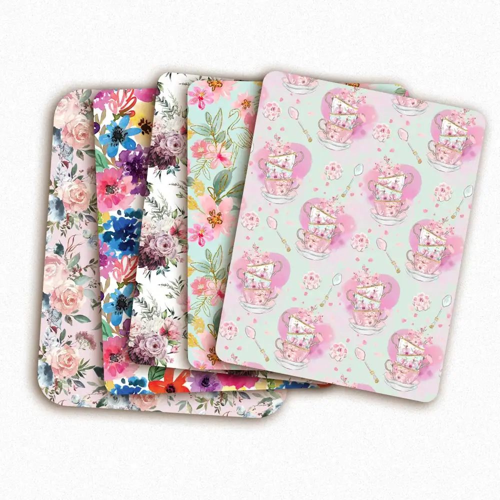 

Polyester Cotton Fabric Flowers Printed Cloth Sheet Sewing Fabrics Clothes Making Materials DIY Masks Supplies 45*145 cm 1pc