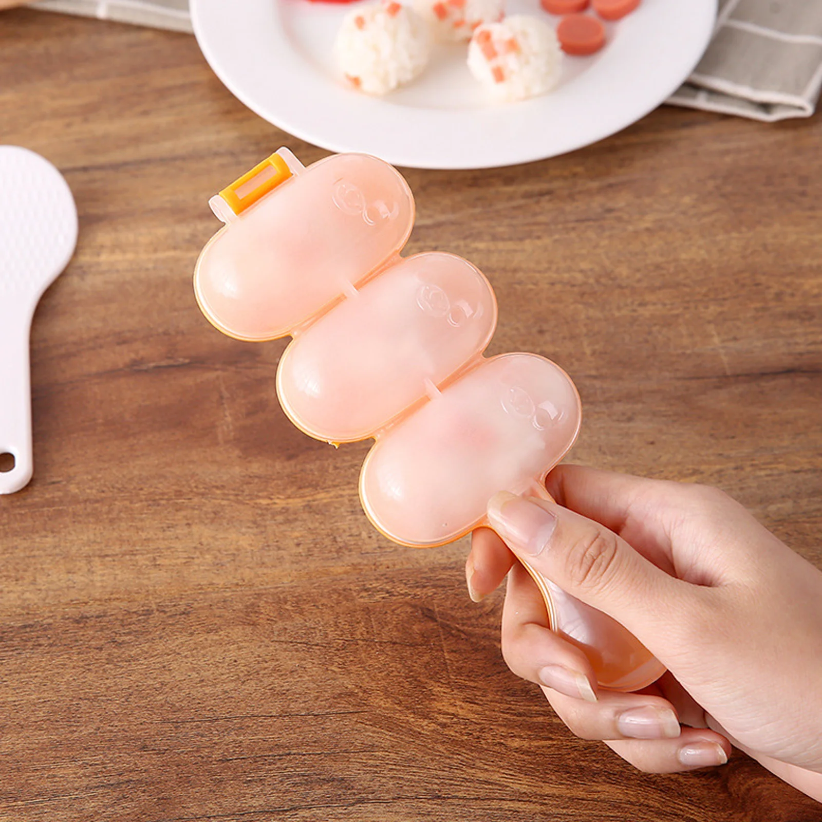 

Shake The Rice Ball Mold Small Spherical Rice Ball 3 Even Mold Shake The Rice Ball Artifact Rice Ball Mold