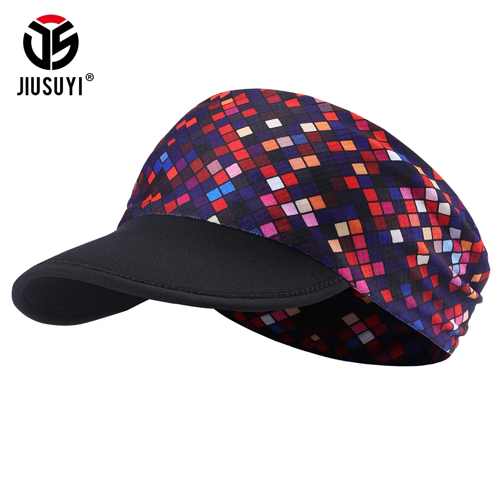 

Summer Sun Empty Top Hats Sports Visor Running Hiking Camping Golf Tennis Caps Quick-dry Elastic Anti-Sun Men Women Headwear