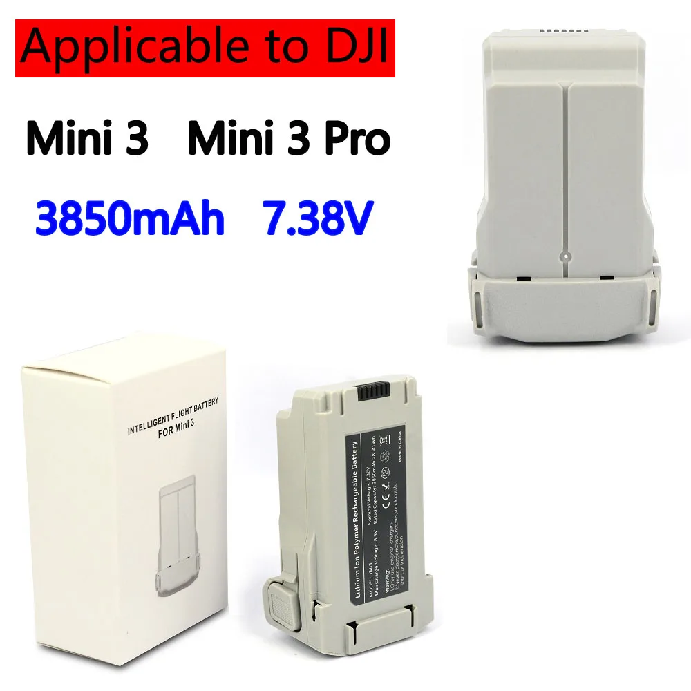 

Новый Сменный литиевый аккумулятор для дрона DJ Mini 3 Mini 3 Pro 3850 мАч 7,38 в