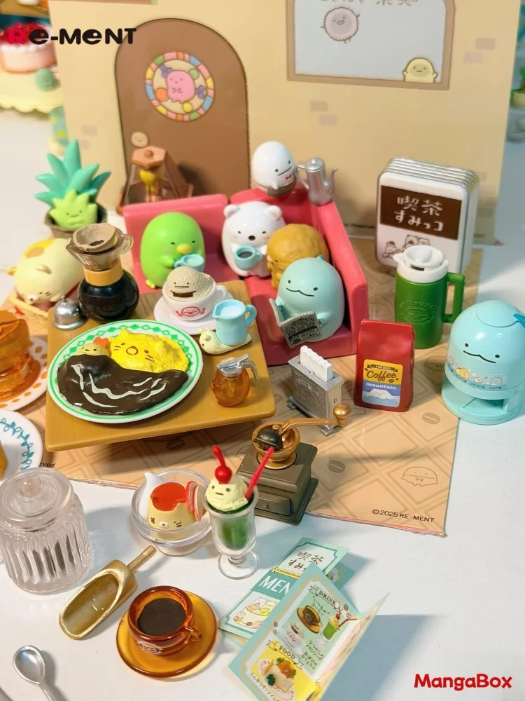 Re-Ment Corner Creatures, слепая коробка для чайной и кофейни — модное украшение для рабочего стола, коллекционная игрушка (art.: 3920d3ae69528) - 3920d3ae69528