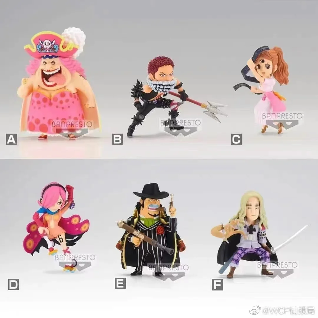 

Origianl One Piece World Collectable Vol.9 Action Figure The Great Pirates 100 Landscapes Figurines One Piece Anime Model Toy