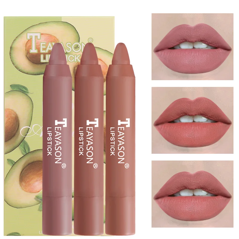 

Matte Lipstick Set Lip Liners Balm Batom Mate Crayon A Levre Larga Duracion 24 Horas Rossetto Lunga Durata Free Shipping Korean