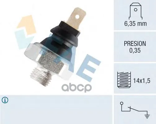 11410fae_датчик Давления Масла! Opel Ascona 1.3-2.0i 80-88/Omega 3.0i 86-88 FAE арт. 11410 | Автомобили и