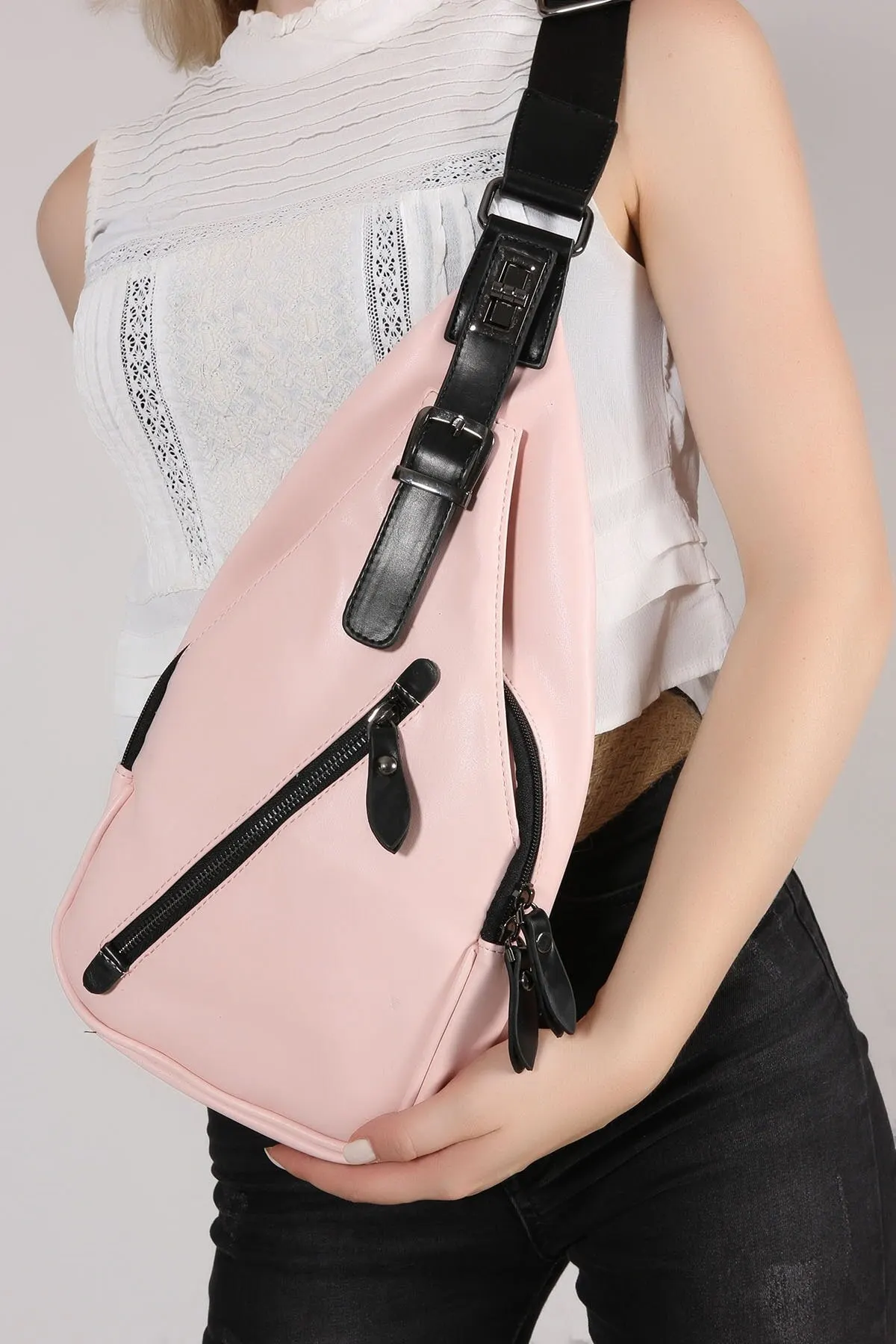 

Fashion Style Powder Leather women's Messenger Bags Messenger Bags