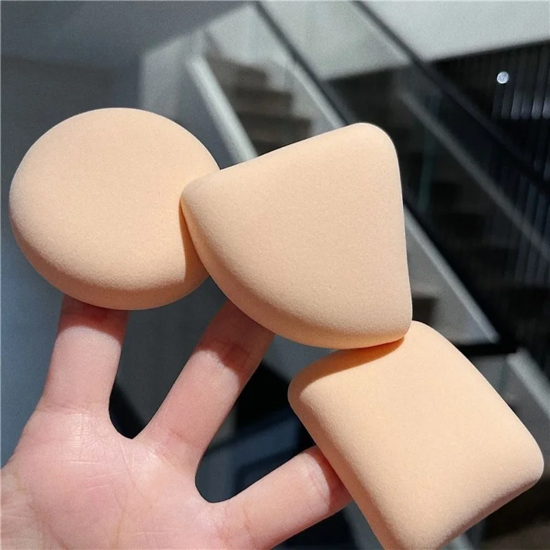 

5Pcs Soft Cute Makeup Puff Set Dry Wet Usable Cosmetic Puff Sponge Cushion for Foundation cream Concealer Makeup Tool