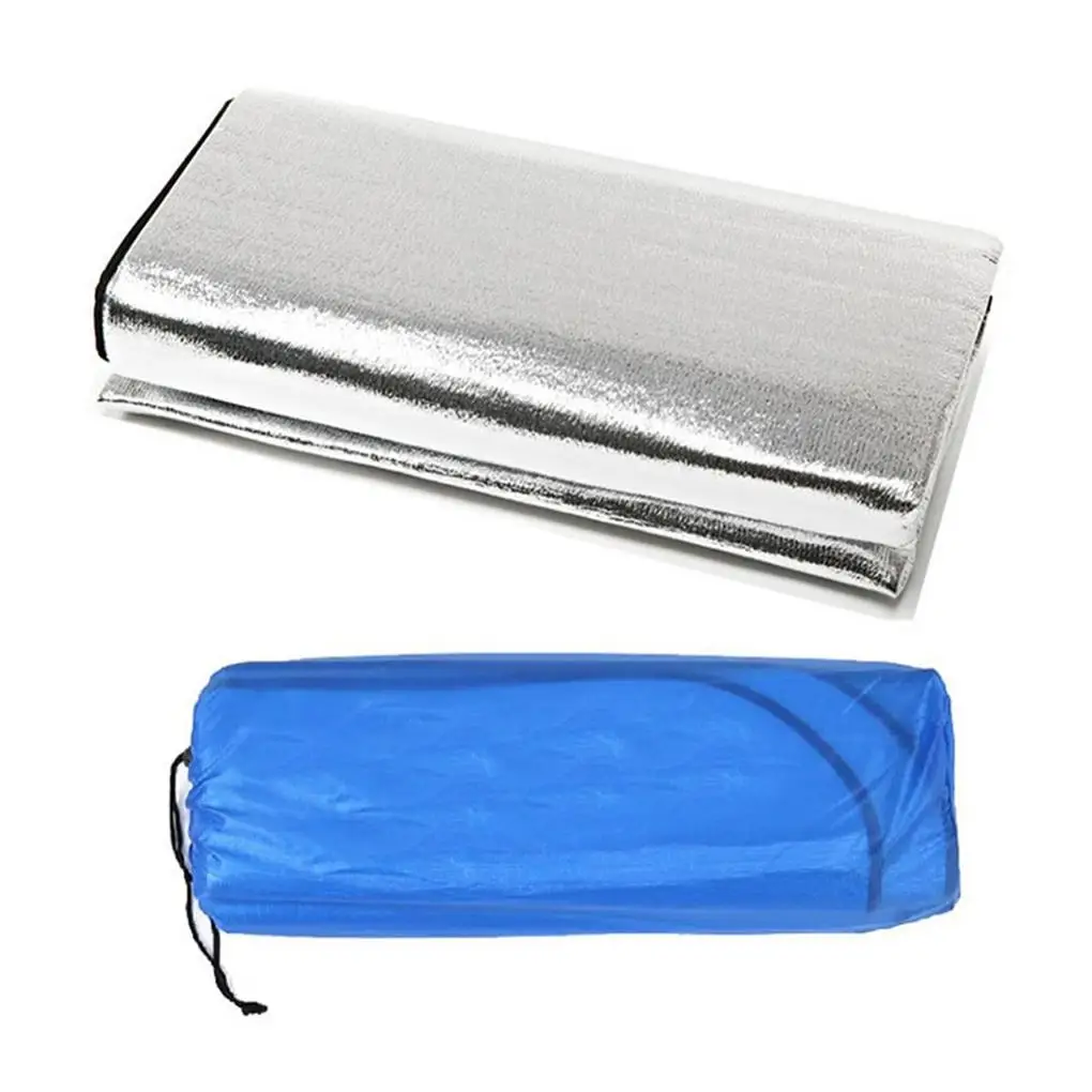 

Double Sided Foldable Waterproof Aluminum Foil Mat Outdoor Travel Beach Mat
