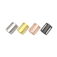 high quality 30 sets 20mm nickel free bra clip swimwear clickers metal silver front closure replacement