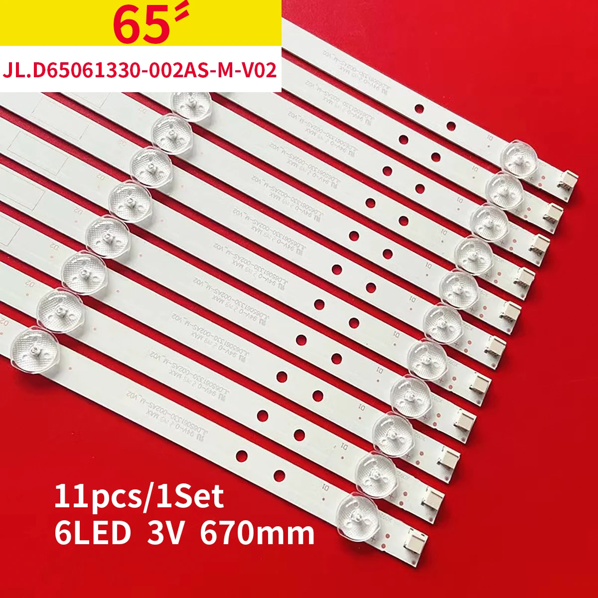 Светодиодная лента для подсветки телевизора LU65C61 LU65G61 65V31 65A4US 65A6U CRH-ZS65H54K 303006119 CNREV1.1