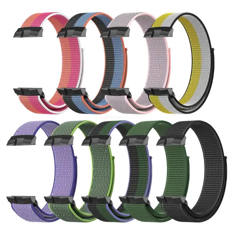 

For Gt Cyber Smartwatch Nylon-Loop Strap Bracelet-Breathable Wristband Fashion Dropship