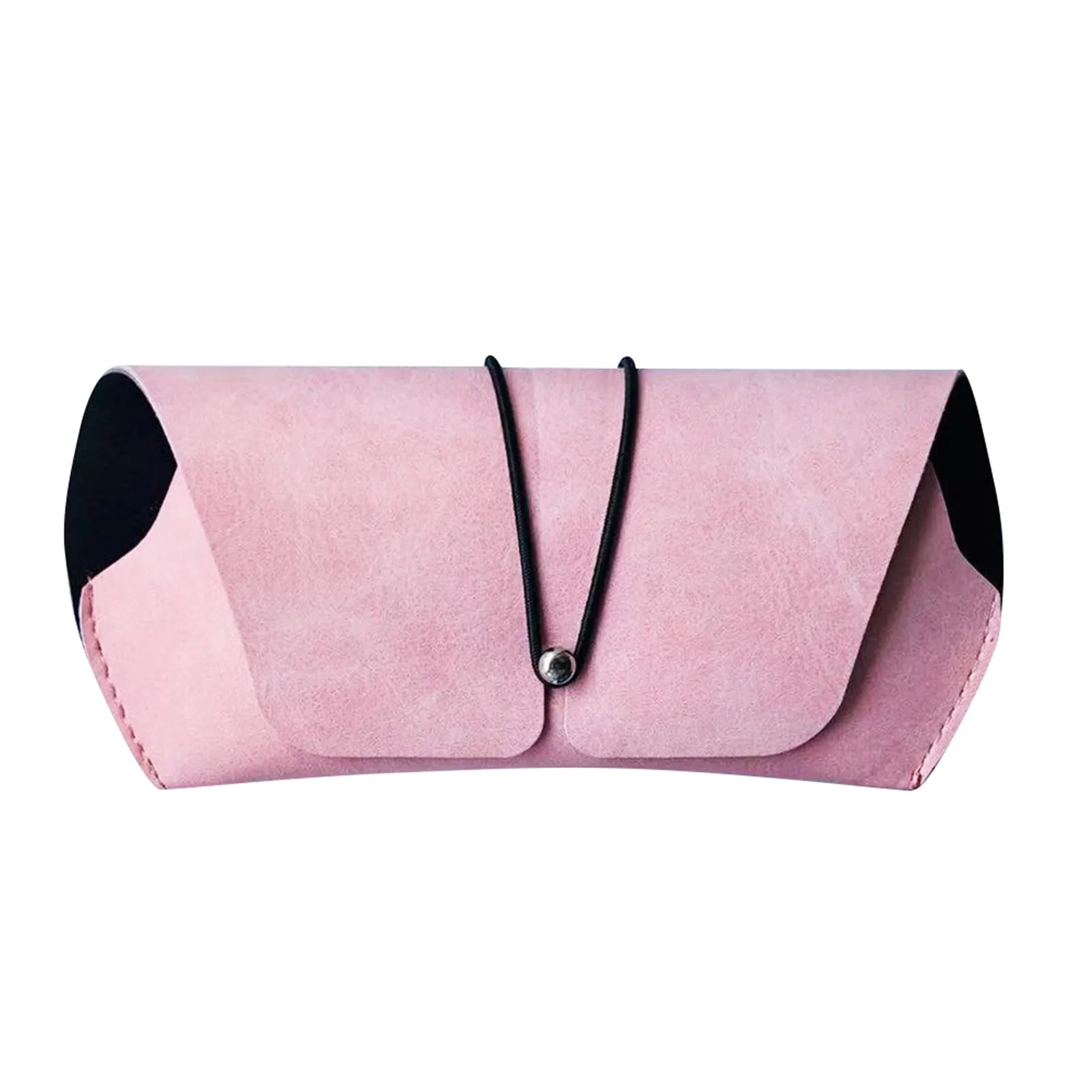 

PU Sunglasses Case Bag Soft Eyeglass Pouch With Elastic String Closure Glasses Storage Bag For Phone Electronic Gadgets