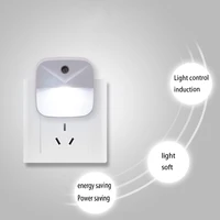 night light led sensor control eu us plug motion sensor nightlight battery powered lamp for children kids bedroom lighting