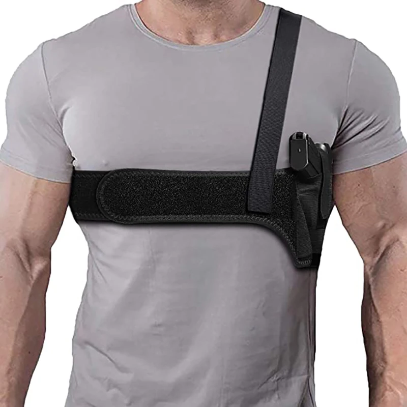 

Deep Concealment Shoulder Holster Universal Underarm Gun Holster for Men Fits Subcompact and Compact Pistols for Glock Ruger