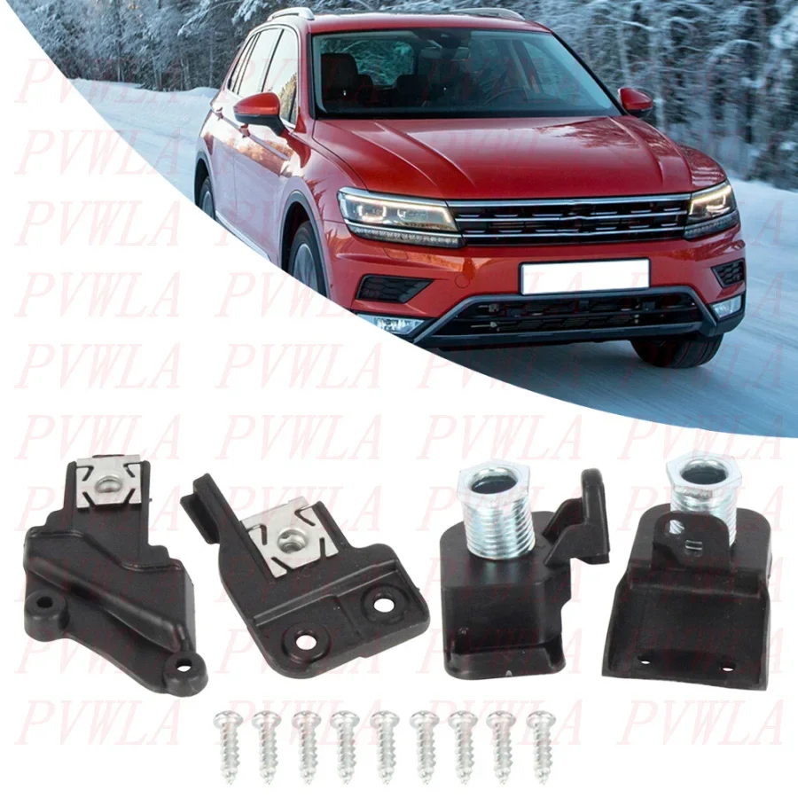 

For VW Tiguan 2012 2013 2014 2015 2016 2017 Car Front Bumper Headlight Bracket HeadLamp Repair Kit 5N0998225B 5N0998226B