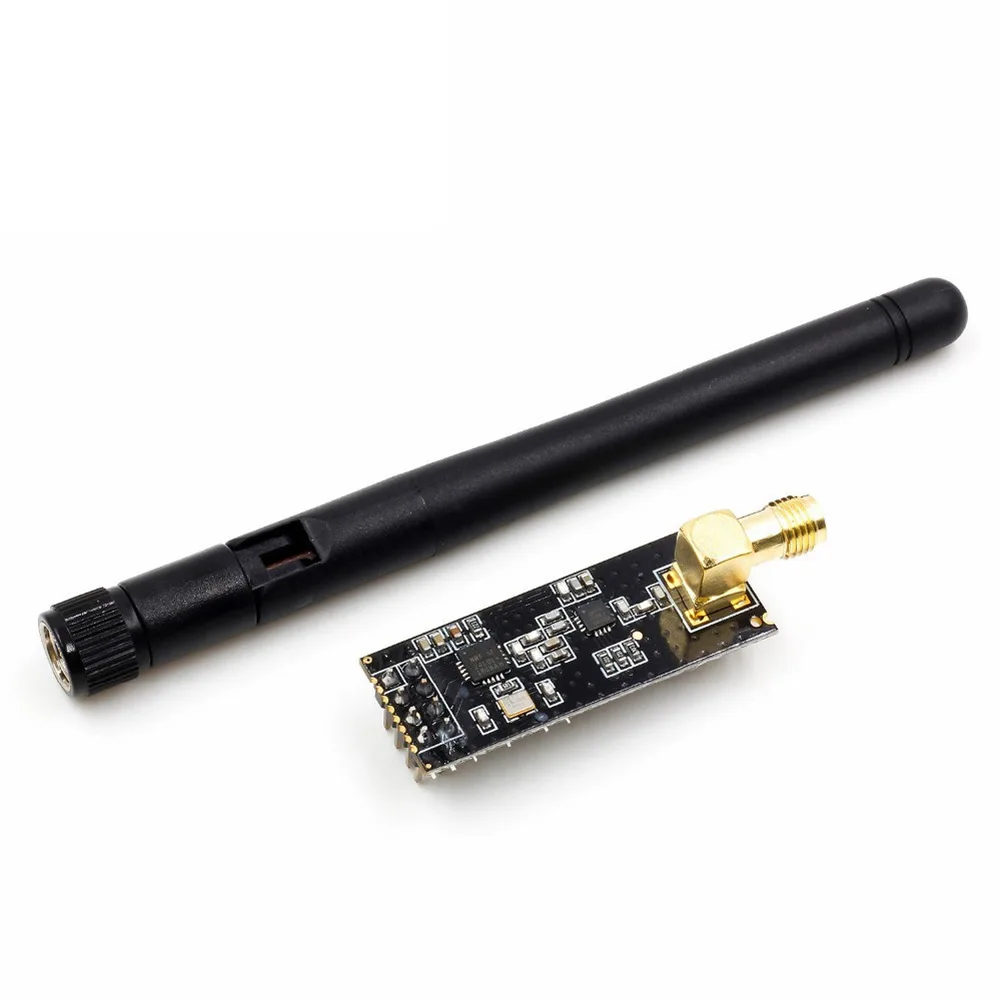 

2.4G Wireless Modules SMA Antenna 125 Frequency 2.4GHz~2.5GHz 3～3.6V Max Accessories Data Reception NRF24L01 PA