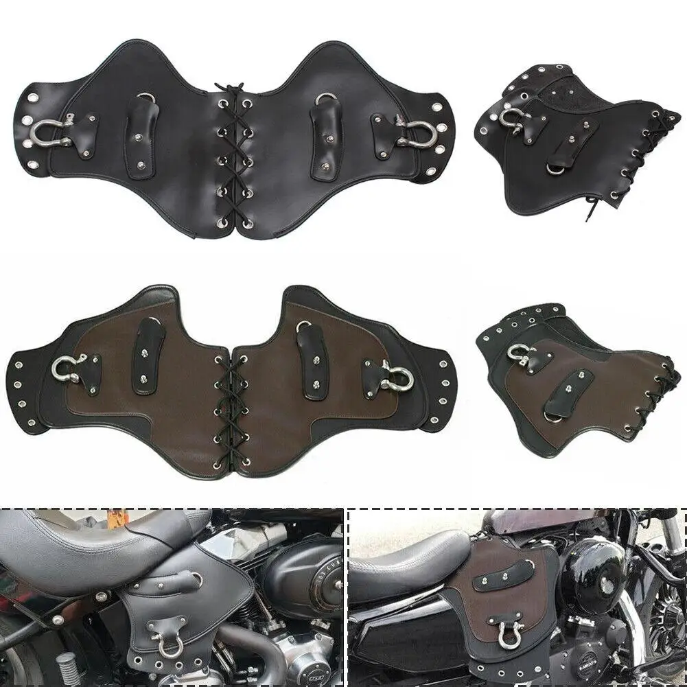 

Motorcycle Side Saddle Heat Shield Deflector Guard Universal Engine Heating Insulation Cushion Modified Parts