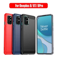for oneplus 8 8pro 8t case tpu brushed pattern soft case black blue red