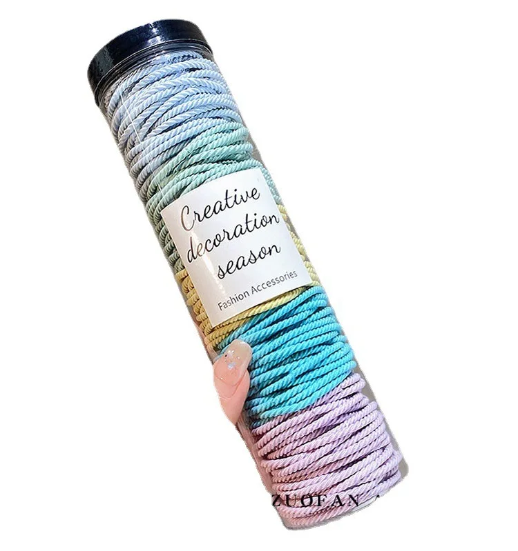 

Head Rope Tied With Leather Bands For Women With High Appearance, Hair Rope Tied With Hair Loops For Adults With High Elasticity